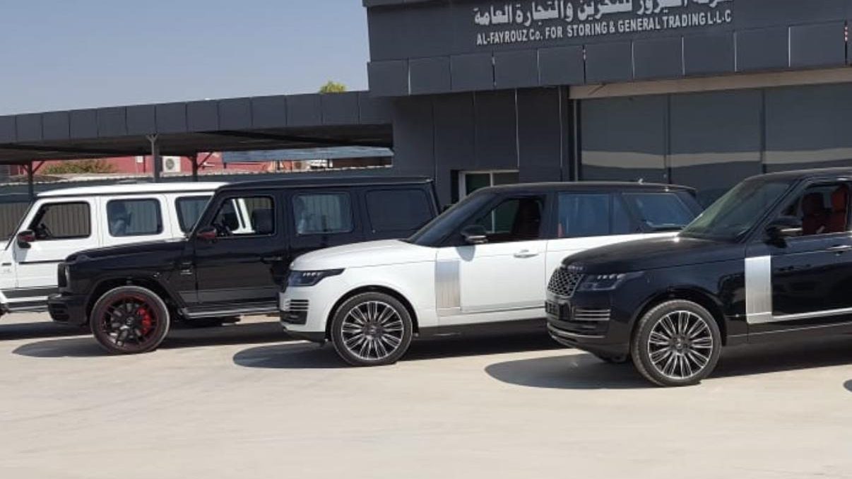 Range Rover units in stock